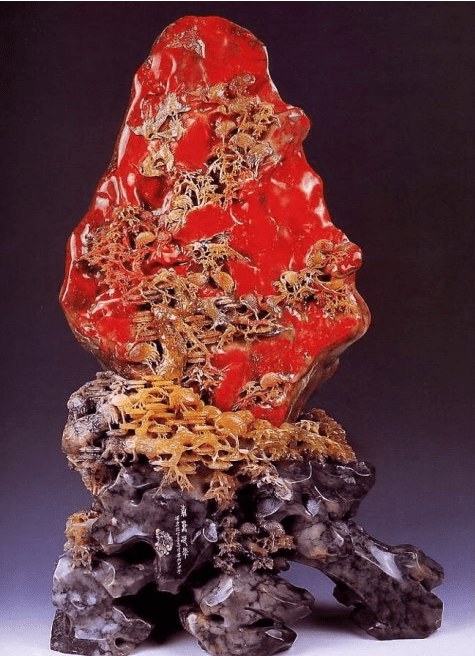 翡翠手镯掉到地上飙升6亿的极品鸡血石，万中无一，让人震惊！！  第17张