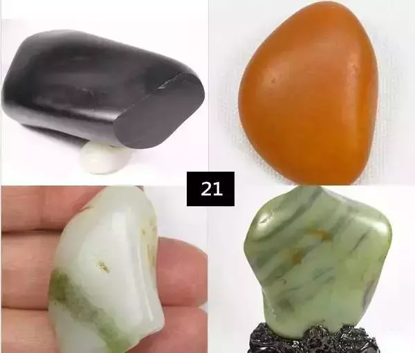 23张和田玉真假皮色对比图，看懂了再也不怕被坑  第22张