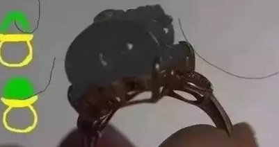 冰种紫罗兰翡翠好不好这不坑人嘛！好几十万的满绿翡翠，轻轻一碰就给碎了，心在流血  第11张