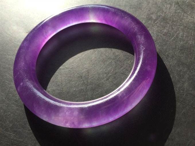 紫色翡翠居然这么多种，每种颜色都漂亮，收藏升值空间大，学到了  第1张