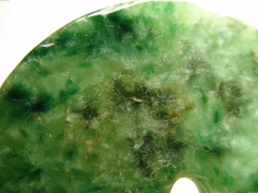 冰种翡翠小葫芦翡翠的“花青”、“干青”、“油青”和“蓝水”的简单对比  第2张