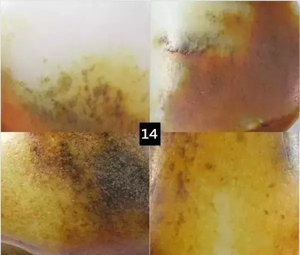 23张和田玉真假皮色对比图，看懂了再也不怕被坑  第15张