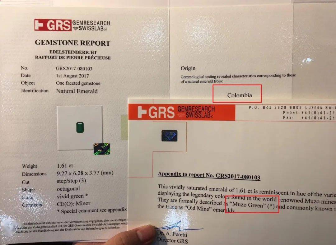 翡翠玉石手镯心非洲祖母绿能开“木佐绿”证书？顶级祖母绿的颜色跟产地到底有没有关系？  第15张