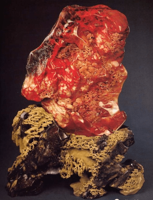 翡翠手镯掉到地上飙升6亿的极品鸡血石，万中无一，让人震惊！！  第7张