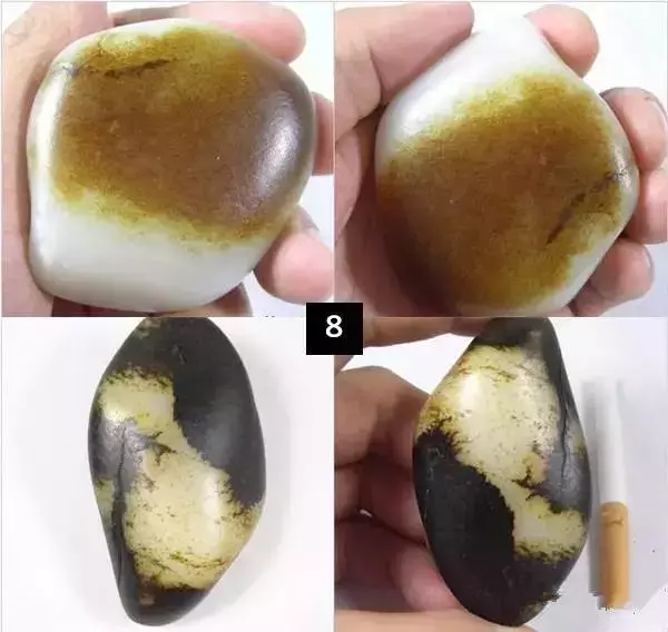 23张和田玉真假皮色对比图，看懂了再也不怕被坑  第9张