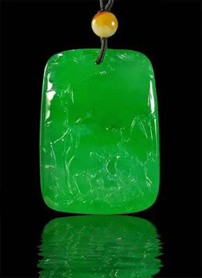 翡翠手镯的数字绿色怎么分，原来是这样，今天终于懂了  第9张