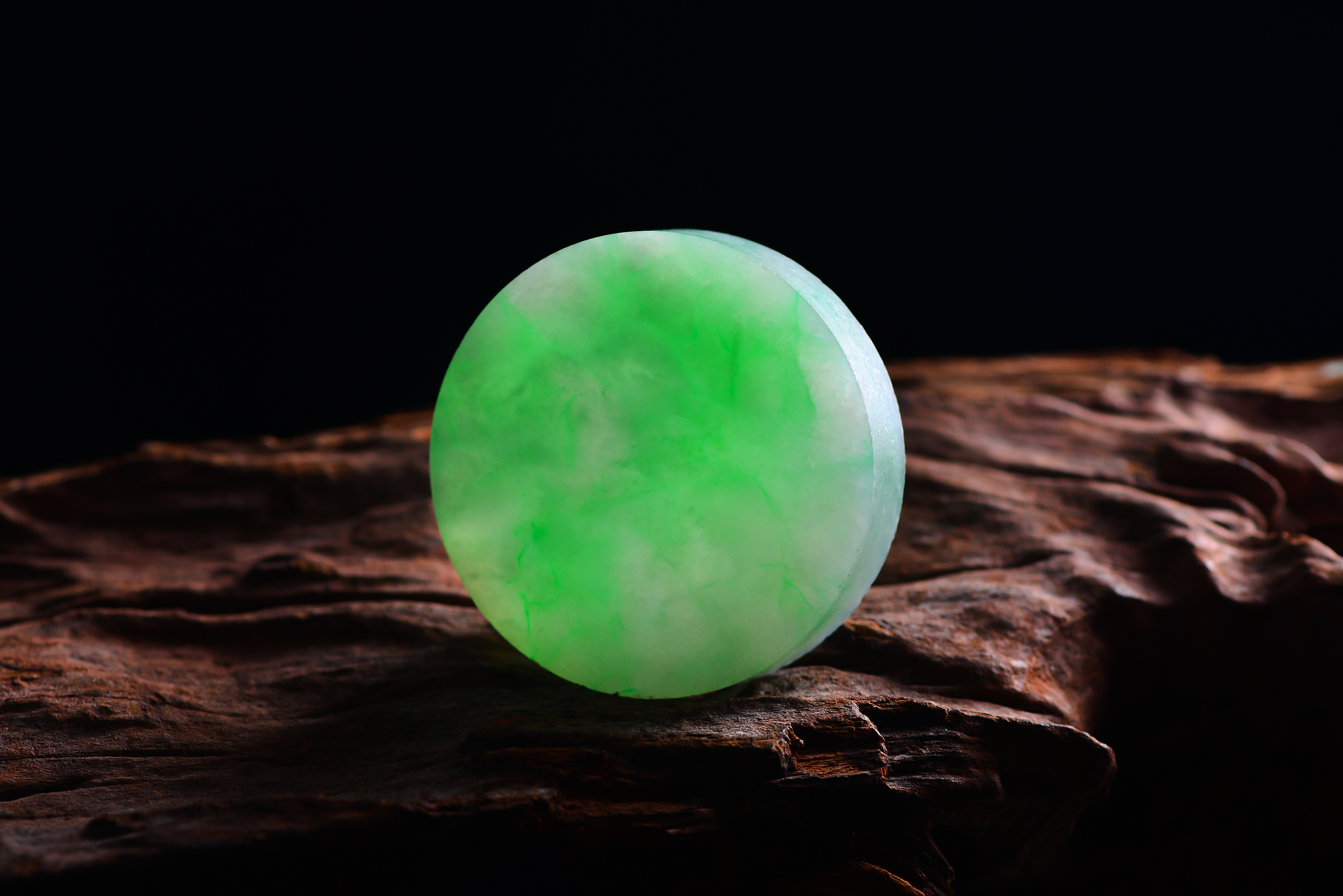 正品麻花翡翠手镯翡翠内部长这种丝线，不是金丝胜似金丝，每一根都比金丝贵  第5张