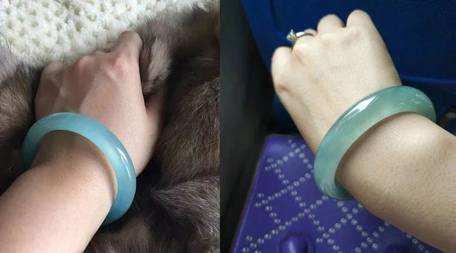 辣绿翡翠戒指蓝水翡翠天青冻极为相似价值却天差地远 你分得清楚吗？  第4张