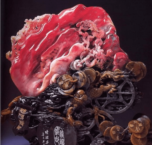 翡翠手镯掉到地上飙升6亿的极品鸡血石，万中无一，让人震惊！！  第12张