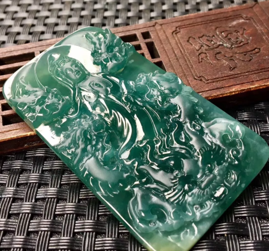 如何制作假翡翠原石心间的远方不止是一片大海，还有一件老蓝水  第4张