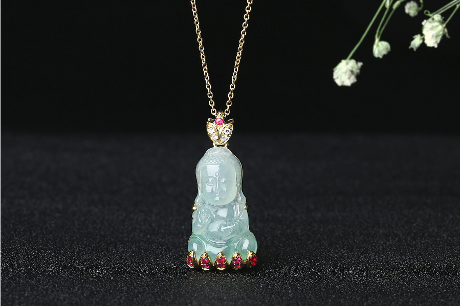 开料翡翠小课堂：冰种翡翠一定比糯种的价格高吗  第4张