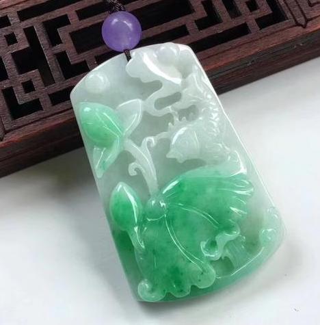 豆青种a货翡翠手镯翡翠普遍的鉴别方式   第3张