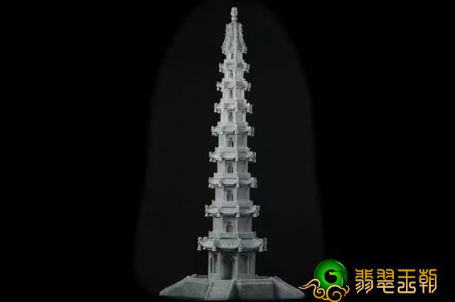 直播卖翡翠玉是真的吗千万宝塔的诞生：5年时间，6位玉雕大师，1000多公斤的翡翠原石！   第1张