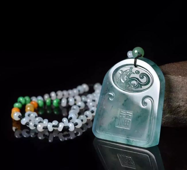 如何制作假翡翠原石心间的远方不止是一片大海，还有一件老蓝水  第6张