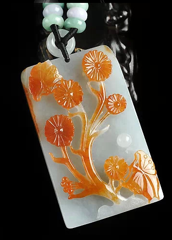 哪有鉴定翡翠的地方厉害了我的红翡，一棵巧雕盆栽就价值八十万！  第10张