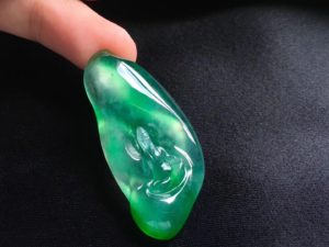 透亮莹润的翡翠项链吊坠   第3张