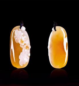 翡翠手把件雕刻图案大全黄翡的收藏和投资价值解读  第3张