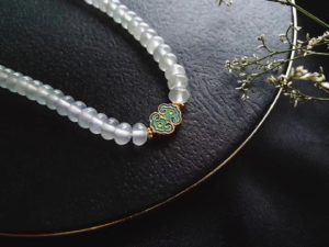 翡翠冰种翡翠珠串   第3张