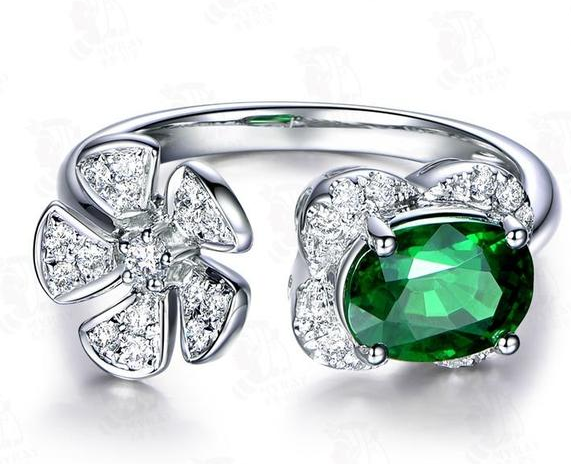 买翡翠手镯的彩宝界最具升值潜力的姐妹花——坦桑石与沙弗莱石  第9张