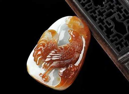 哪有鉴定翡翠的地方厉害了我的红翡，一棵巧雕盆栽就价值八十万！  第8张