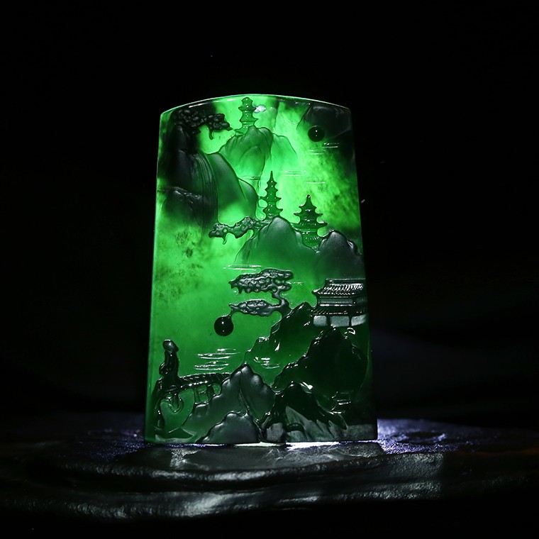 墨翠︱绿得呈黑，黑里又透着绿  第2张