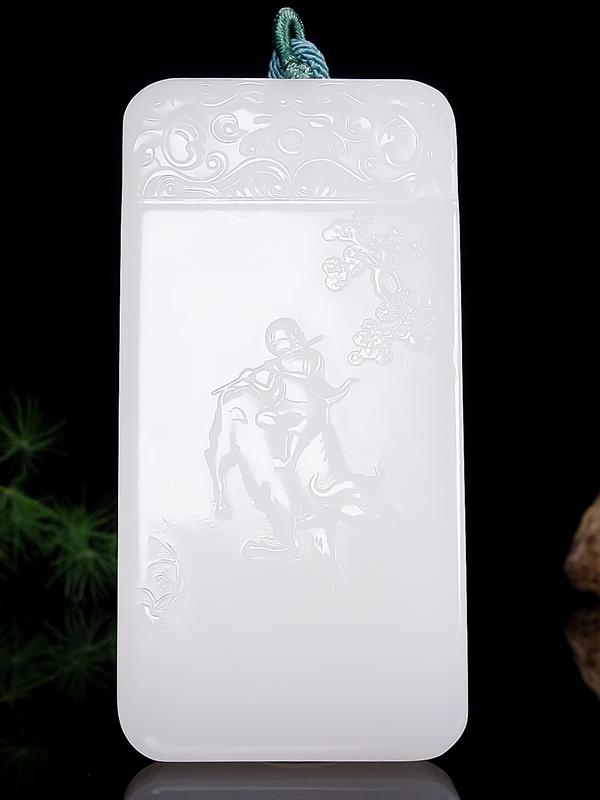 和田玉“白色”最贵？别逗了都是炒作！这个色才是和田玉“王者”  第1张