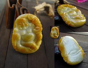 翡翠手把件雕刻图案大全黄翡的收藏和投资价值解读  第1张