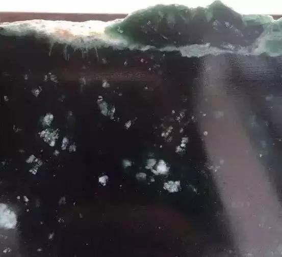 如何制作假翡翠原石心间的远方不止是一片大海，还有一件老蓝水  第3张