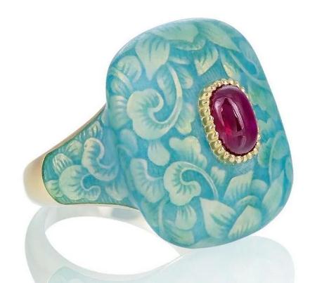 这些容易与红宝石混淆的红色宝石，注意分清！  第4张