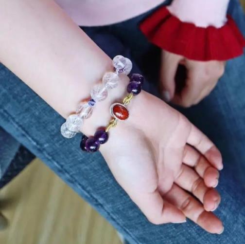 翡翠青玉天然紫水晶和紫黄晶如何区分？紫水晶真假怎么区分？  第4张