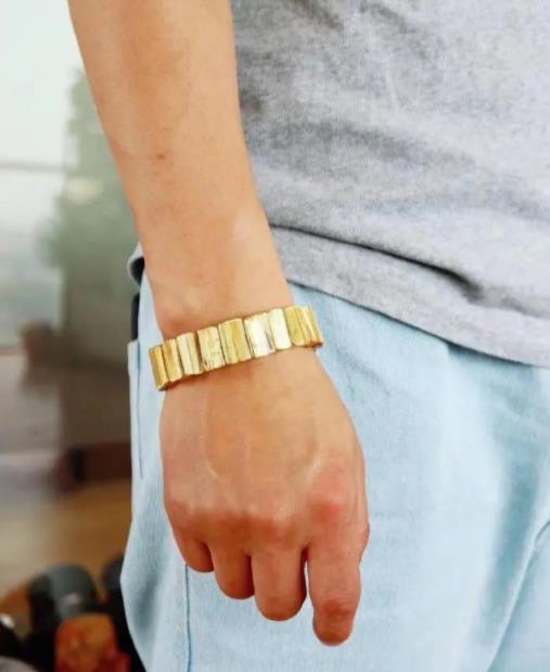 钛晶，青金石，绿发晶适合男士佩戴的晶石在这里！  第1张