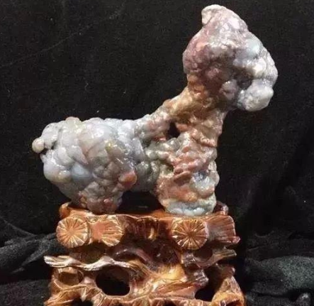 水石 翡翠 原石奇石绵羊卖了450万！这14只羊不服了！  第6张