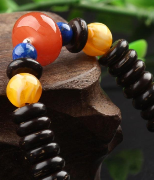 翡翠手镯63.32g南红玛瑙这样搭配，回头率100%  第5张