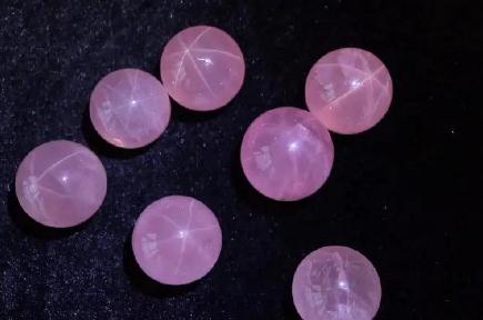 翡翠观音和佛挂件图案星光粉晶为什么会有六道星光？  第4张