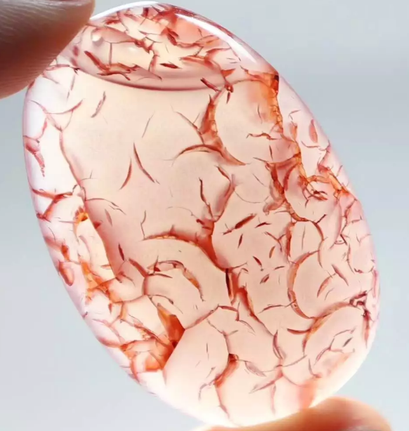 南红中这样独特的纹理，绝对美如画  第1张