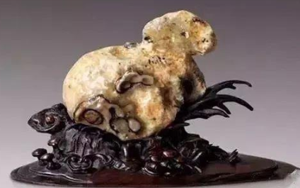 水石 翡翠 原石奇石绵羊卖了450万！这14只羊不服了！  第9张