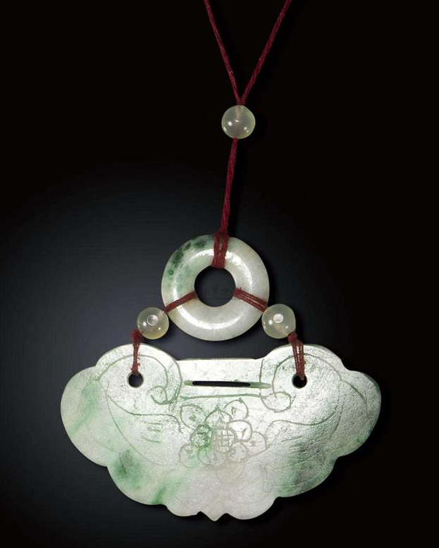 鉴别翡翠染色翡翠，清代的帝王玉  第4张