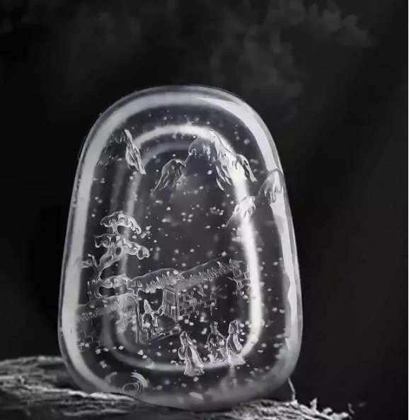 假翡翠手镯图片价格
极品雪花棉，难得一见，翡翠欣赏！
   第4张