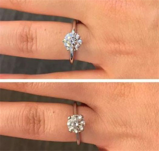 紫色翡翠戒指好看吗买钻戒要选四爪好还是六爪好？  第5张