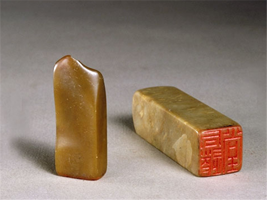 冰种蓝翡翠故宫馆内珍藏的青田石玺印，一起欣赏  第7张