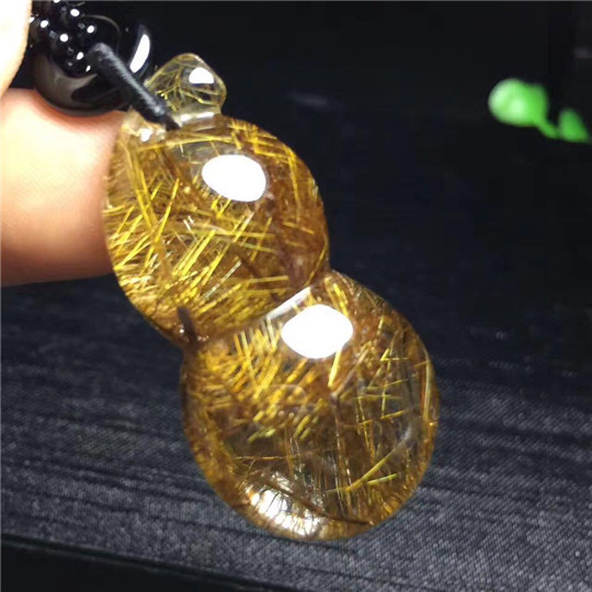 铜发晶与金发晶对比，是否具有收藏价值？  第4张