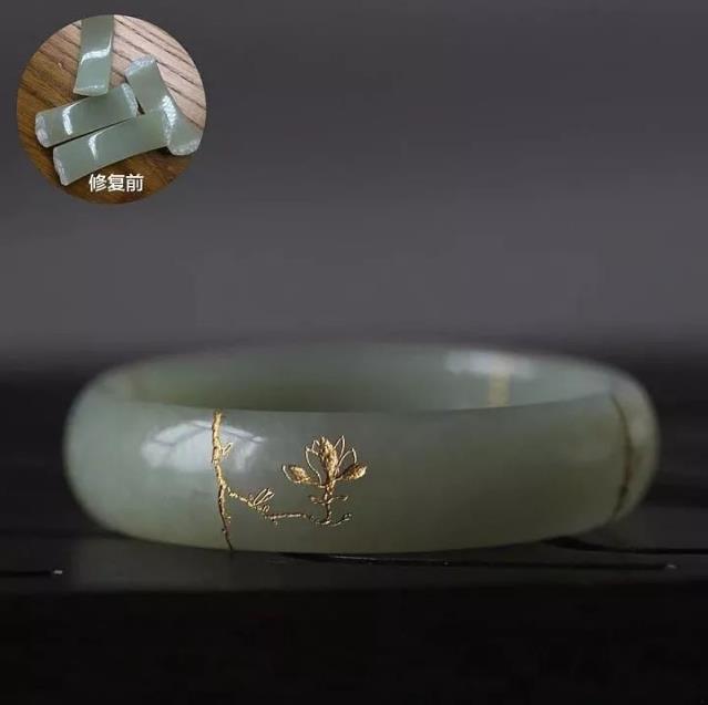 翡翠干货知识一一翡翠镯子被摔碎了该怎么办？   第2张