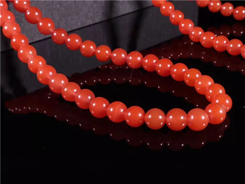 明清玉器出手南红珠链对原料的要求不高，真的吗？  第3张