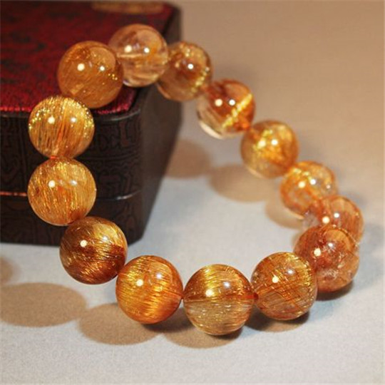 铜发晶与金发晶对比，是否具有收藏价值？  第2张