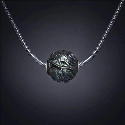 用彩宝作核的雕刻珍珠，99%的人没见过！！！  第4张