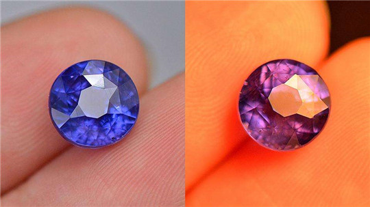 翡翠种类翡翠玻璃种蓝宝石为什么可以变色？  第2张