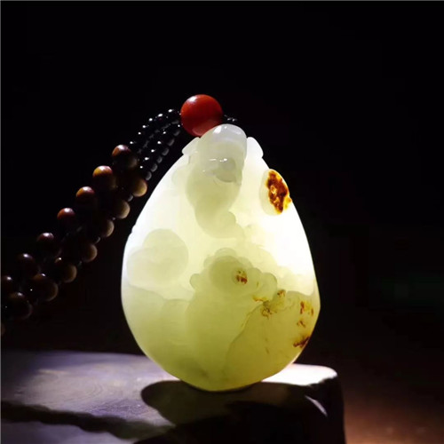 打光无结构的和田玉，是好料子吗？  第1张