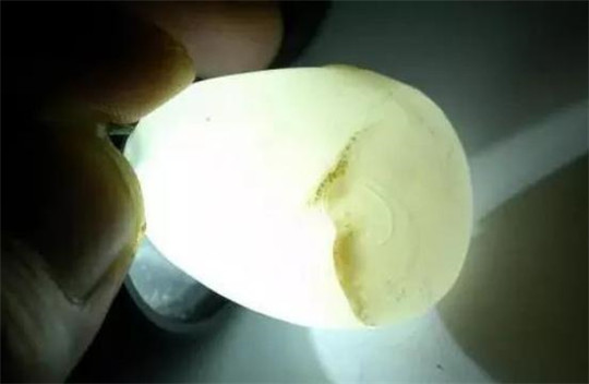 用手电筒看玉石，这是什么招式？  第7张