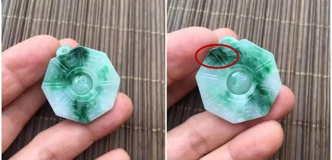 如何认识翡翠的瑕疵及对价值的影响？  第6张