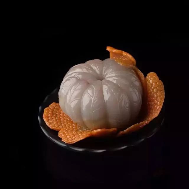 各种诱人又好吃的玉石雕刻，口水忍不住啦！  第5张